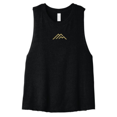 Mountainmen - Women's Racerback Cropped Tank Thumbnail