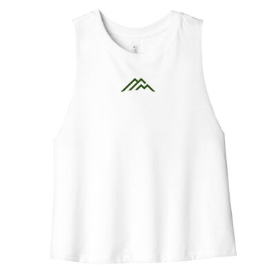 Mountainmen - Women's Racerback Cropped Tank Thumbnail